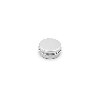 Lip Balm Tin Jar - Silver 10g (empty tin)