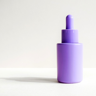 Purple Glass Dropper Bottle - 30ml